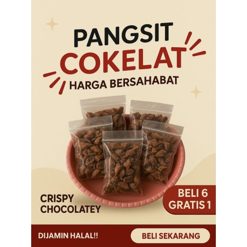 

PANGSIT COKELAT | LUMPIA COKELAT CRISPY CHOCOLATEY