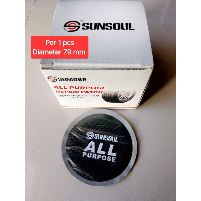 Tambal ban Sunsoul SGR 79 Tambal Ban Dalam dan Tambal Ban Luar Tiptop