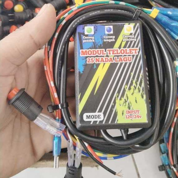 Modul Klakson Telolet 3 Corong 12/24Volt