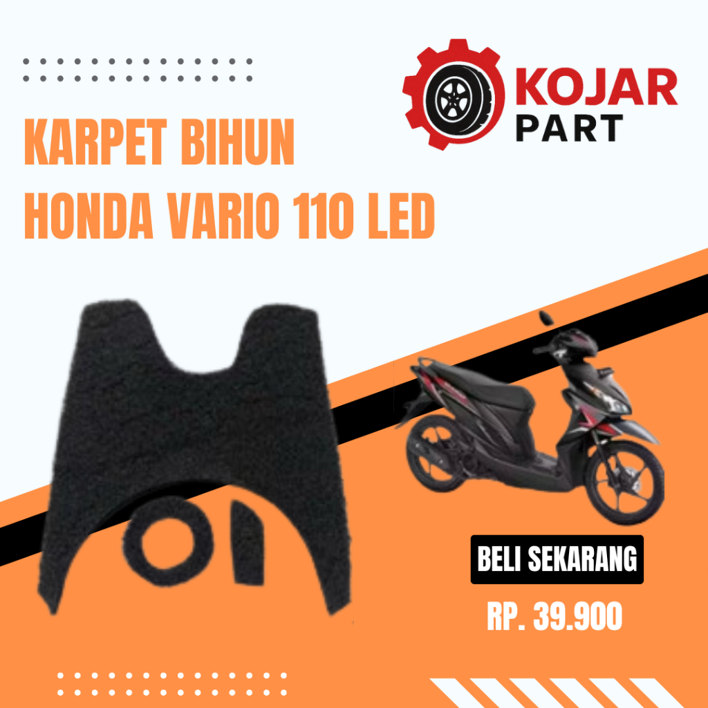 karpet vario led 110/karpet bihun/karpet motor vario/karpet mie/karpet serabut/motor vario led 110