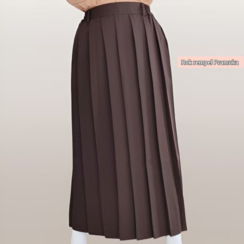 rok rempel Pramuka panjang SMP terbaru rok rempel panjang pramuka SMA termurah rok rempel panjang te