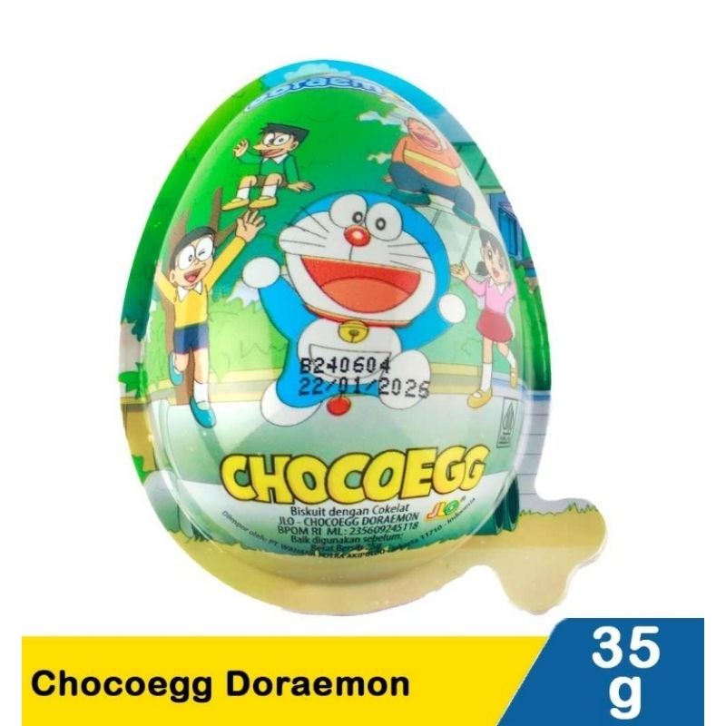 

Jlo Chocoegg Doraemon 25G