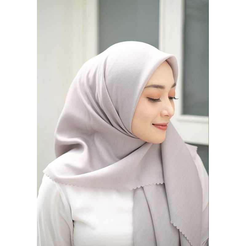 [ALJEEAN] Hijab Paris Voal Premium Jilbab Segi empat Syari