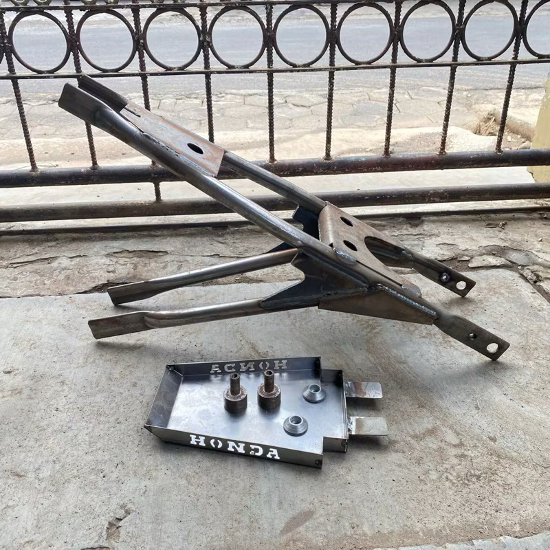 Buntutan frame belakang Rangka Belakang sambungan CB GL100 begel panjang Ori buatan Nganjukan