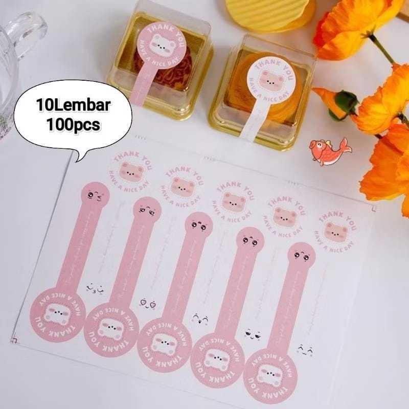 

Stiker label have a nice day isi 100pcs