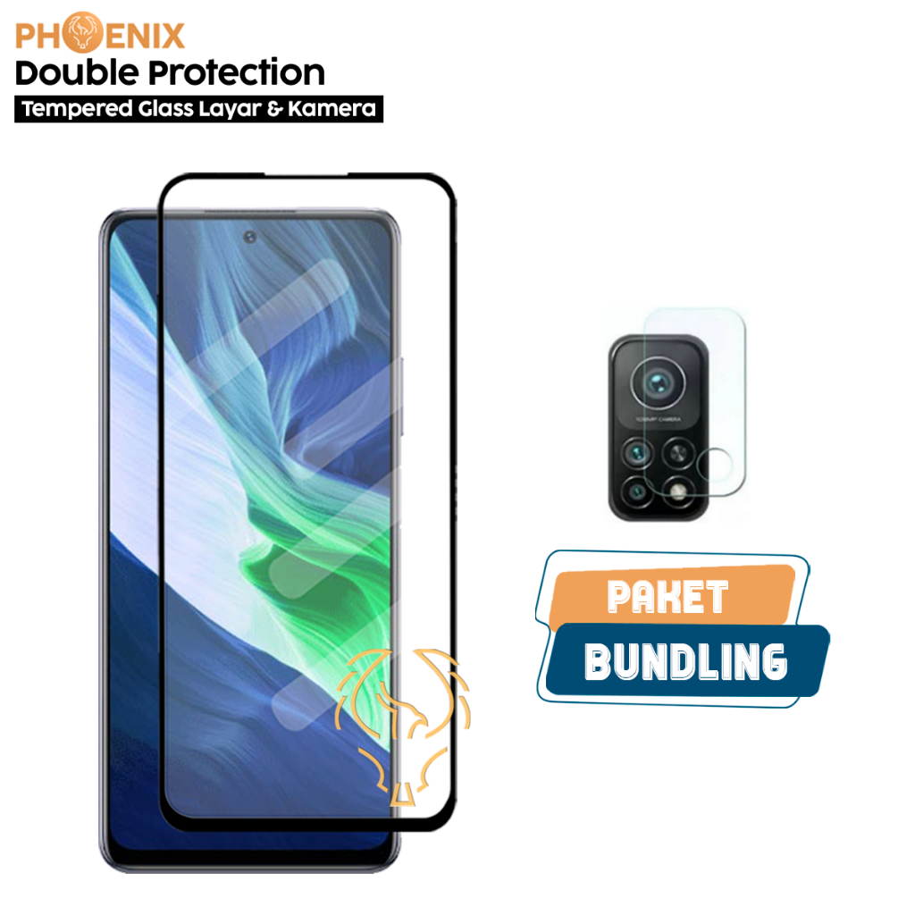 Tempered Glass Layar Infinix Note 10 Pro Free Tempered Glass Camera