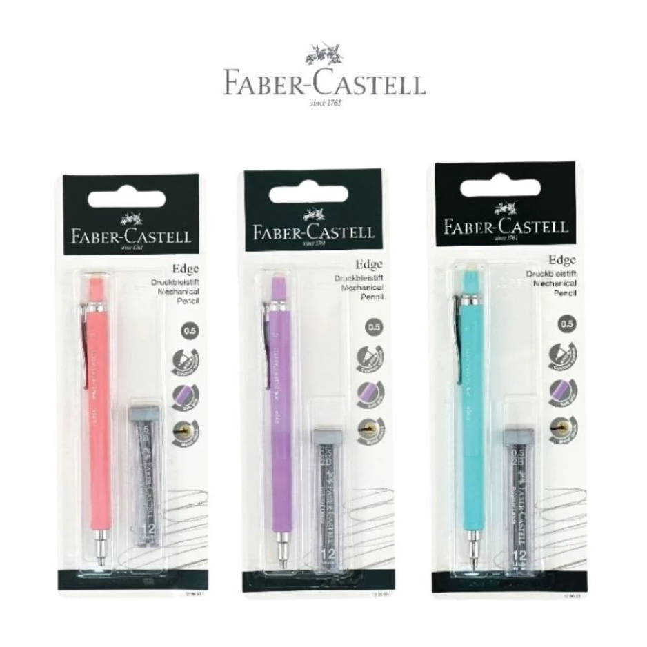 

FABER CASTELL PENSIL MEKANIK 0.5 EDGE PASTEL 139693