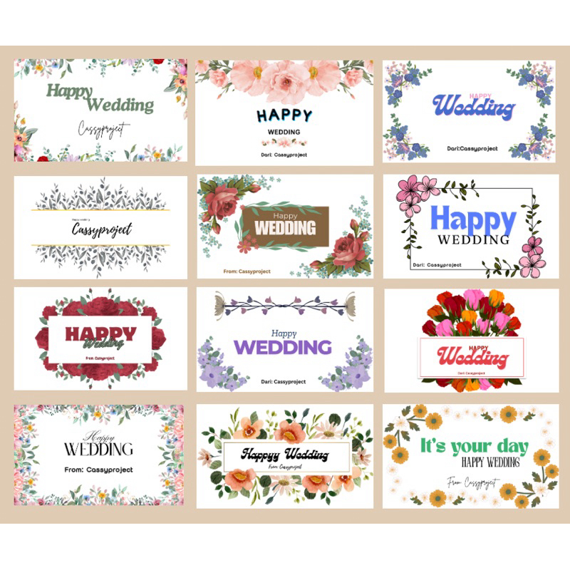 

(NEW) varian 1// 50 pcs Custom nama Amplop kondangan/ serbaguna/ lebaran/ukuran 152mmx90mm/ ukuran sedang