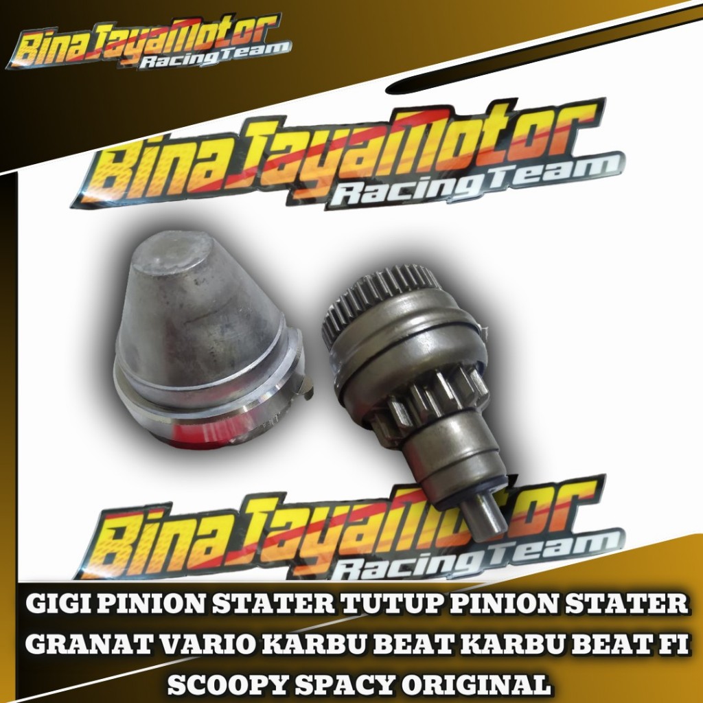 GIGI PINION STATER TUTUP PINION STATER GRANAT VARIO KARBU BEAT KARBU BEAT FI SCOOPY SPACY ORIGINAL
