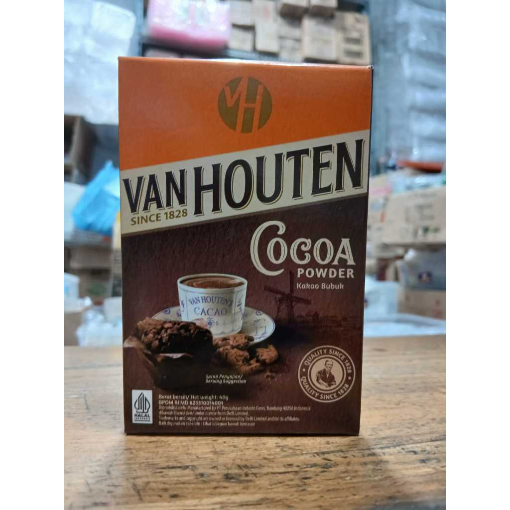 

Van Houten 40 gram Coklat Bubuk