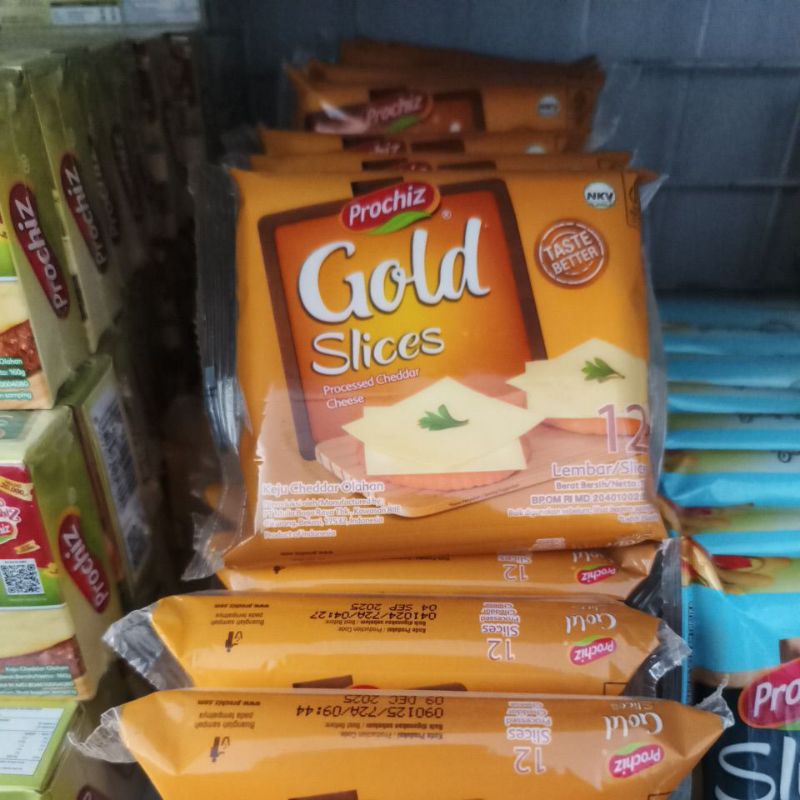 

Keju prochiz Gold/slice/160 g