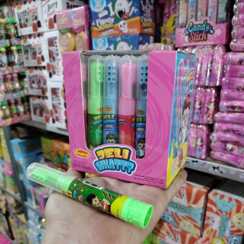 

Jeli Sikat gigi Aneka Rasa Permen Jeli 30 pcs
