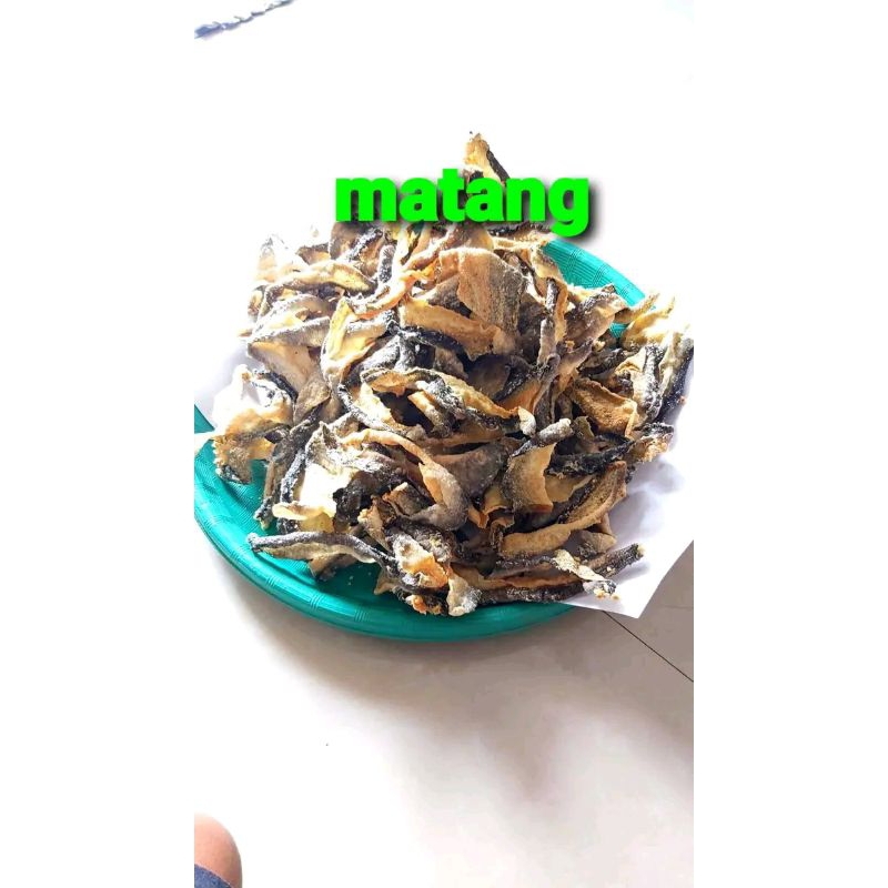 

krupuk ikan patin | ikan salmon lokal matang 100 gram Original