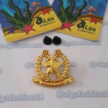 PIN Hukum / CHK | Brevet Kualitas Premium | Brevet TNI/Pin/Bros