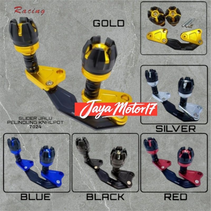 Jalu kenalpot Pelindung kenalpot Full Set Universal Nmax, Nmax New, Aerox, Xmax, PCX, Adv DII Gold K