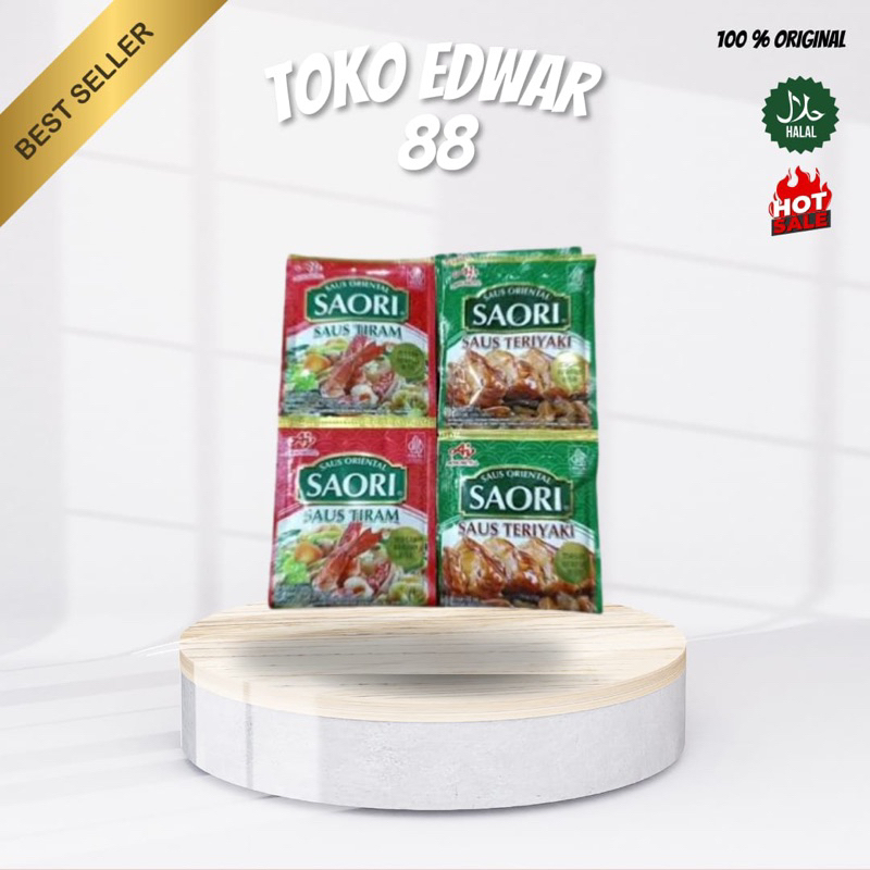 

SAORI SAOS TIRAM DAN TERIYAKI SASET DAN BOTOL