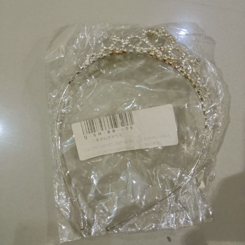 Aksesoris kepala rambut bando mahkota anak perempuan