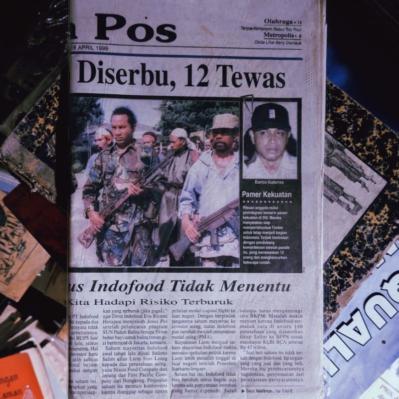 Koran Jawa Pos, Minggu Pon, 18 April 1999