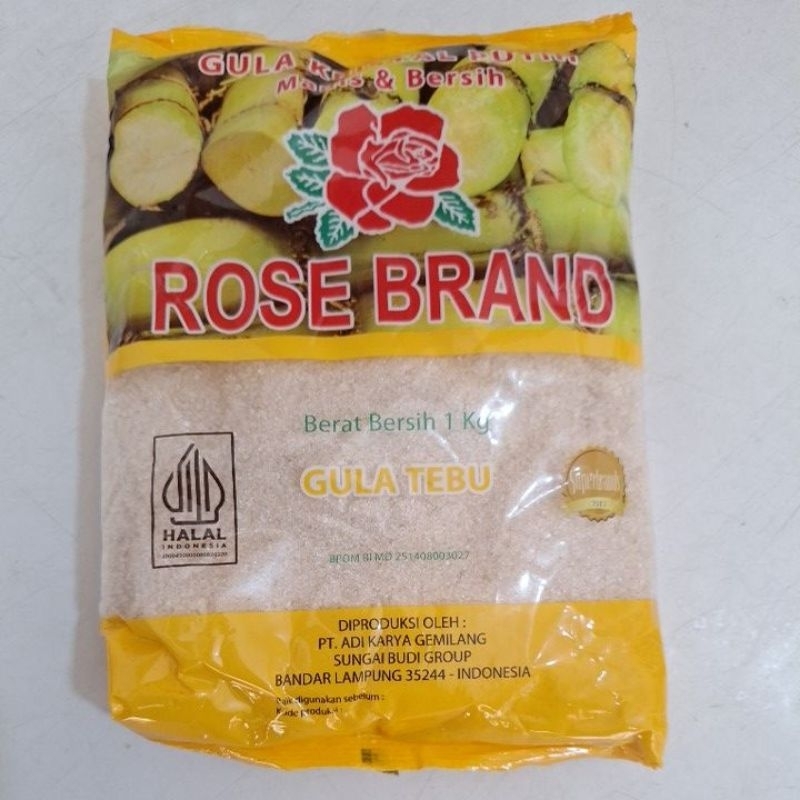 

ROSE BRAND GULA PASIR 1KG (KUNING)