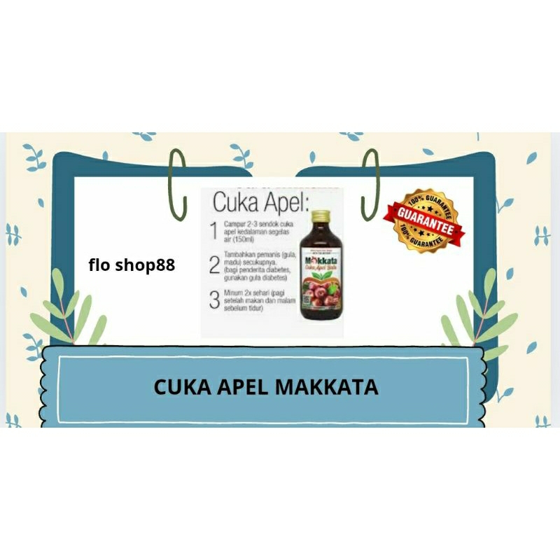 A - CUKA APEL MAKKATA / CUKA APEL MAKKATA MALANG / CUKA APEL MAKKATA 100% APEL MURNI