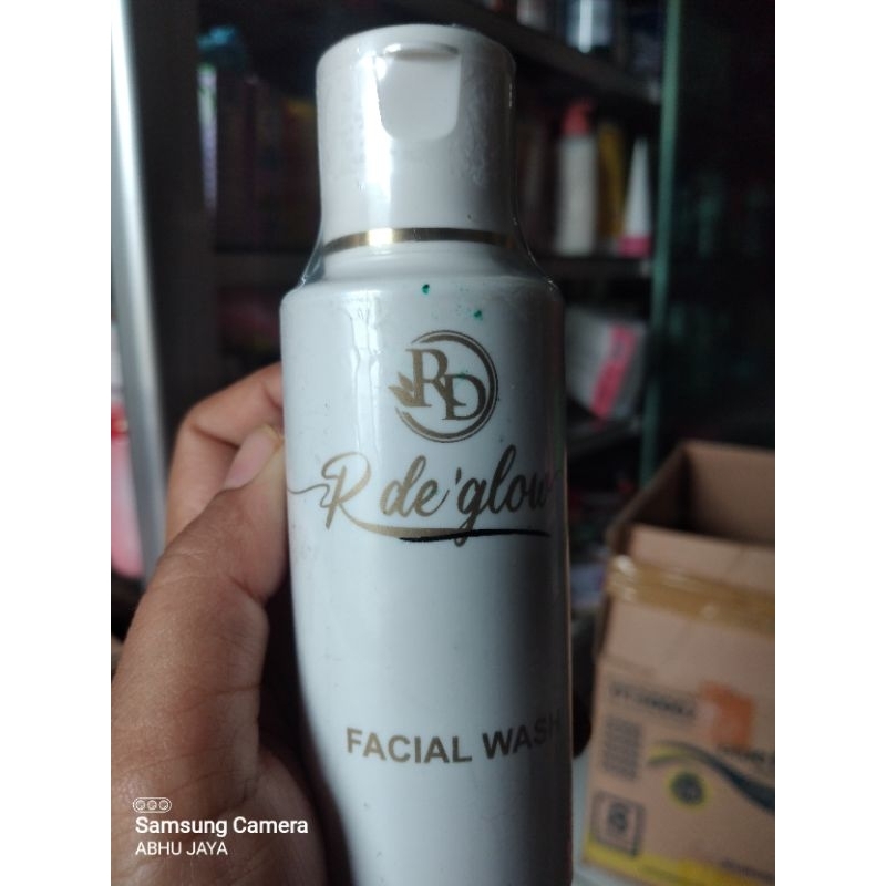 Rde glow facial wash 100ml original R DE'GLOW