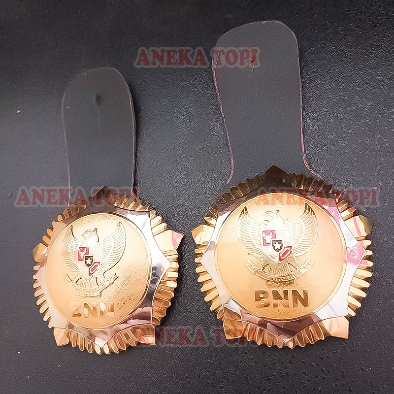 Lencana Tanda Jabatan Logo BNN Jengkolan BNN Logam - Aneka Topi