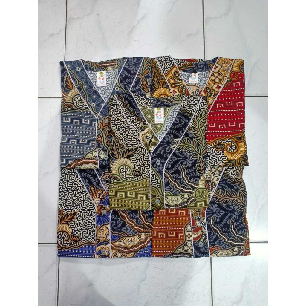 baju batik piyama wanita / baju tidur batik
