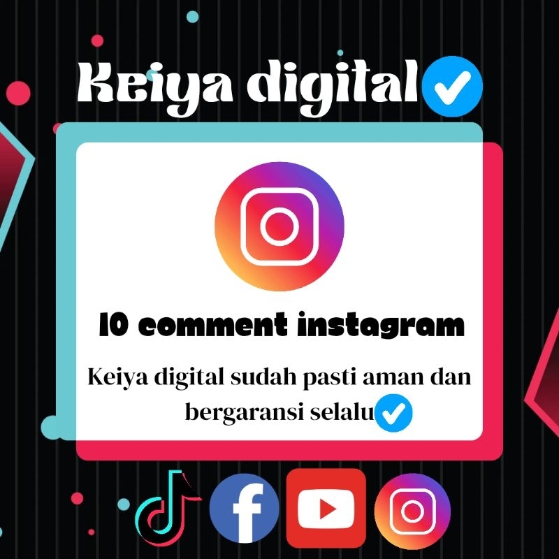 1000 komen Instagram
