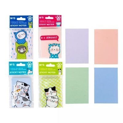 

Sticky Note YS-374 M&G 3x2inch So Many Cats 76x51mm AS32V119 Memo Stick Tempel Penanda Buku