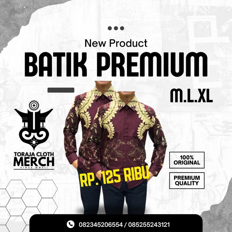 Batik Slimfit Premium