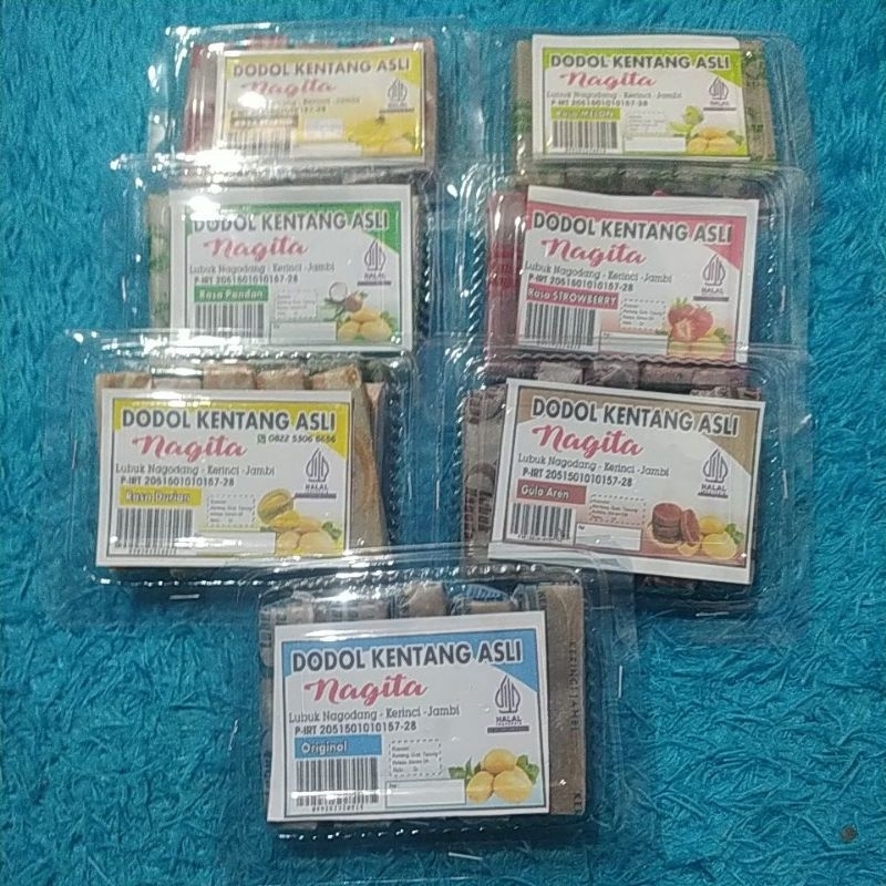 

Dodol kentang asli