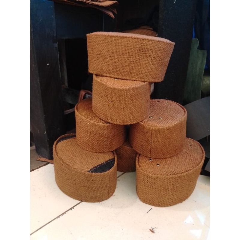 peci goni model AC dan mata itik/peci songkok/peci goni original/peci santri salafy/peci