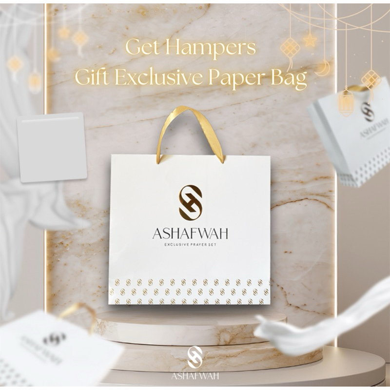 

ASHAFWAH - Papperbag Hampers Exclusive Ashafwah