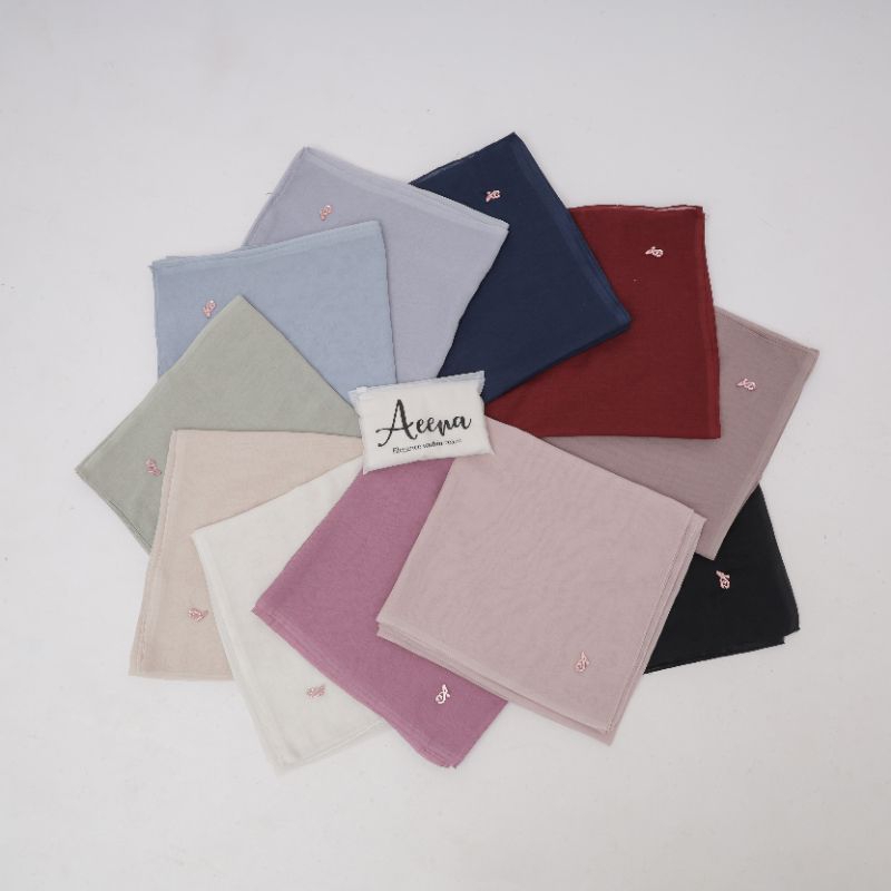 Aeena - kerudung segiempat Paris Japan original Paris Japan premium