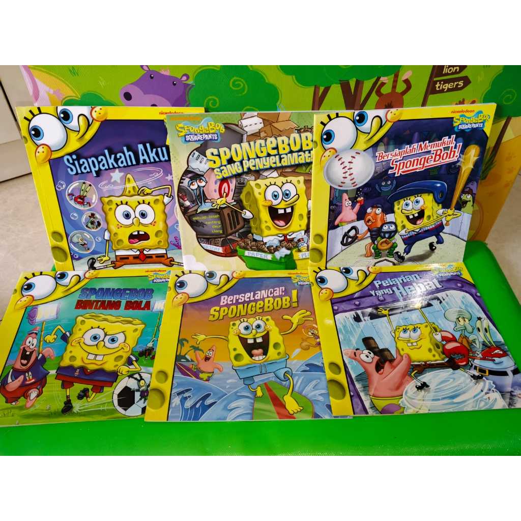 SPONGEBOB -STORY BOOK Parade paskah buku