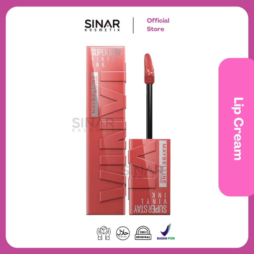 Maybelline Superstay Super Stay Vinyl Ink - Liquid Lipstik Lipstick