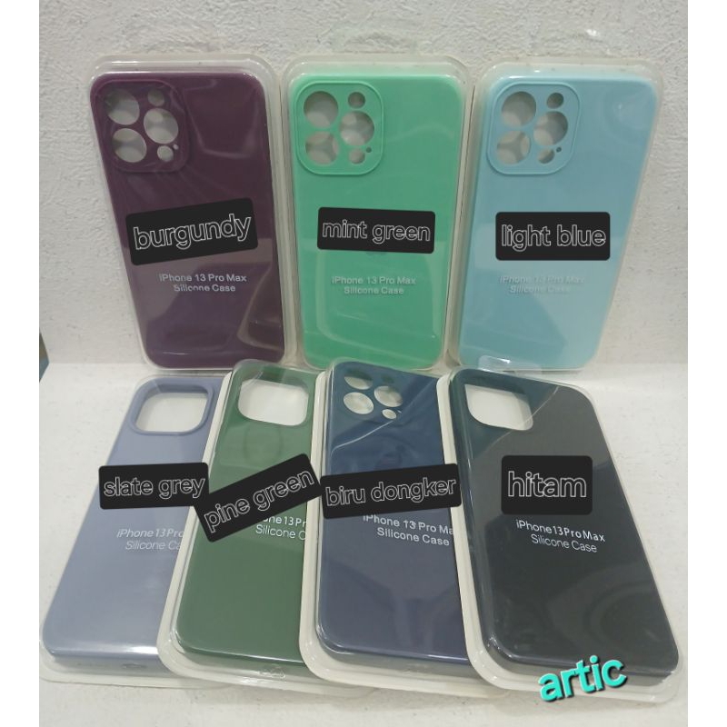 Iphone 13 pro max|Silicone Case Full Cover Anti Noda.