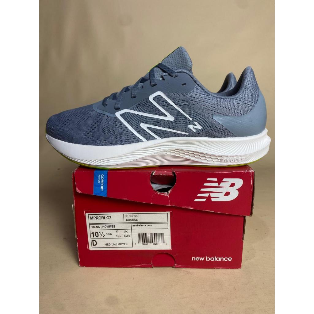 SEPATU RUNNING NB DYNASOFT PRO RUN V2 Grey Volt MPRORLG2