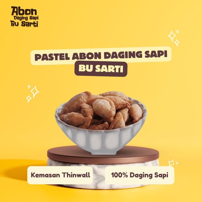 

Pastel Abon Daging Sapi Bu Sarti