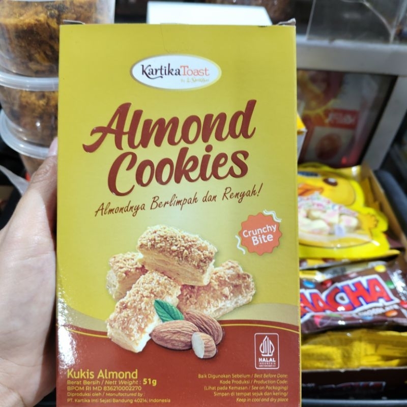 

Almond Cookies by Kartika Toast 51 gr