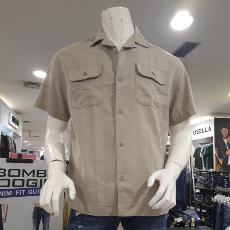 BOMBBOOGIE KEMEJA PANJANG SALUR REGULAR FIT ORI MATAHARI|24943B5WN