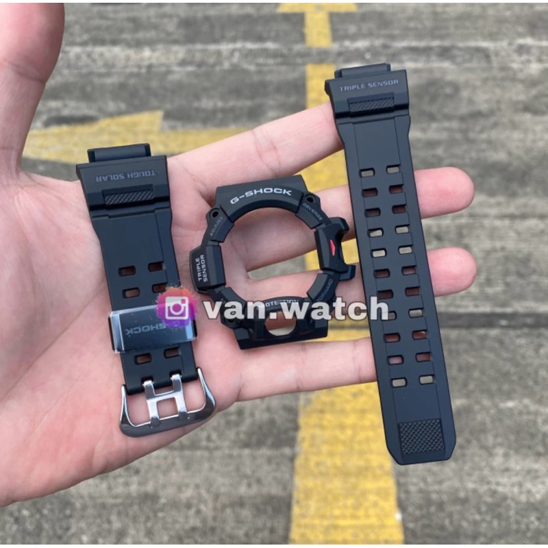 STRAP BEZEL CASIO GSHOCK GW-9400-1 GW9400 RANGEMAN ORIGINAL Band Bezel BNB G-Shock