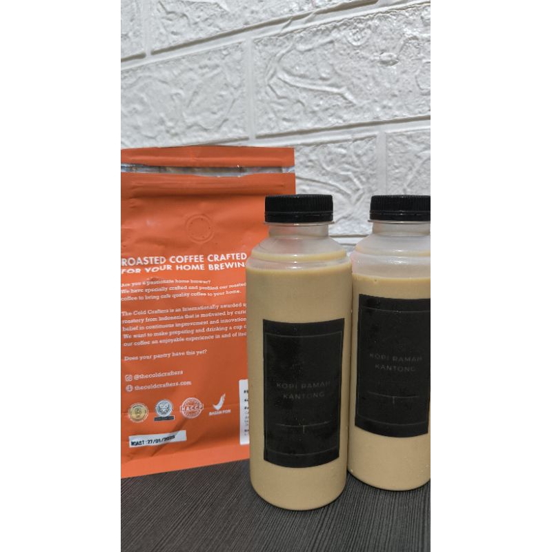 

Kopi Susu Ramah Kantong Hazelnut 240ml, 480ml dan 960ml