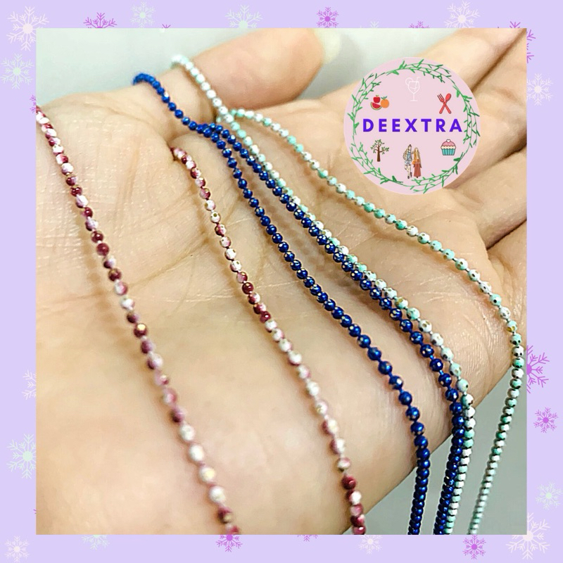 rantai kacamata kalung manik biji lada kacamata aksesoris kacamata tali gantungan kacamata wanita