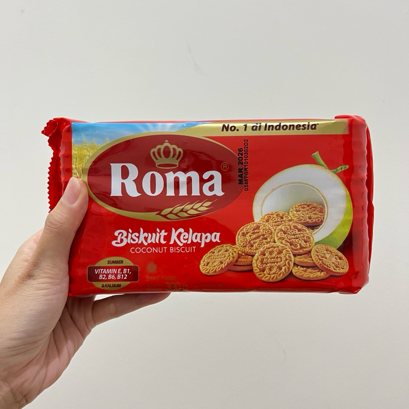 

Roma Biskuis Kelapa 300gr Snack