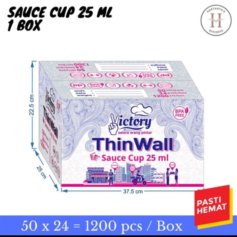 CUP SAOS 25ML VICTORY