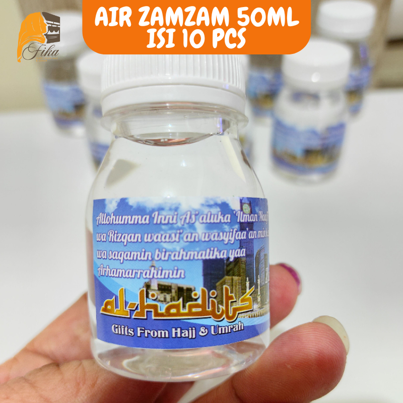 

Ay00! Air Zam-Zam ISI 80ml Dalam Kemasan 80ml Paket 10pcs Original