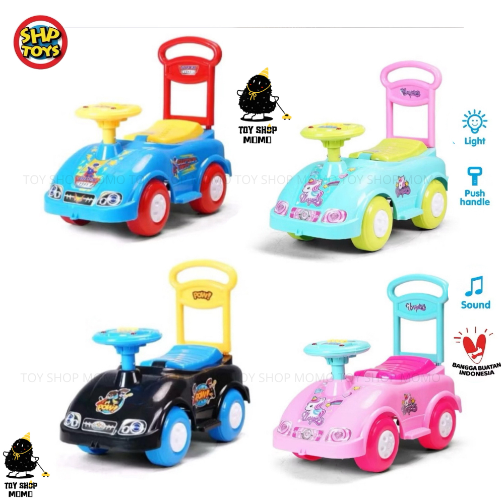 MAINAN MOBIL DORONGAN ANAK KARAKTER MOBIL DORONG ANAK Harga Termurah Tangerang  - SHP TOYS 559