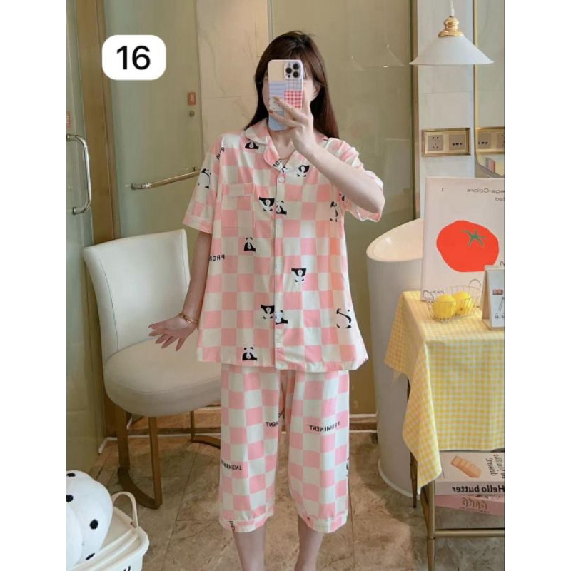 baju tidur 7/8 jumbo, baju tidur import, baju import, baju jumbo