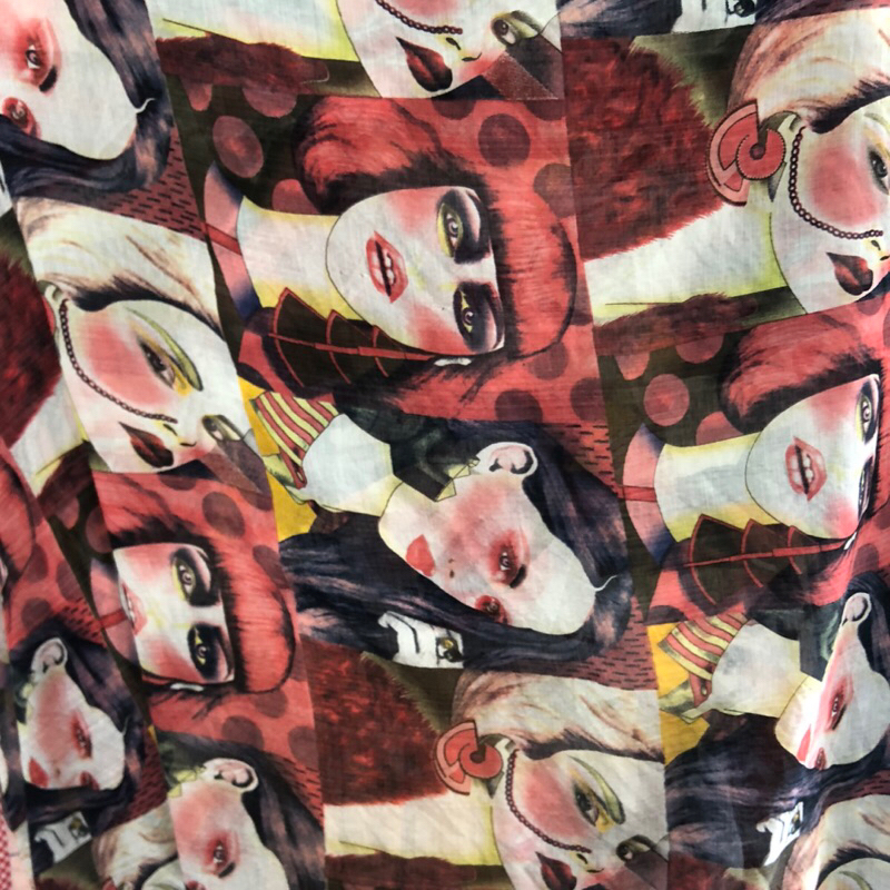 kain katun silky motif - kain katun silky motif karakter - kain katun silky motif premium - kain kat